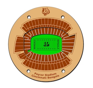 Football 3D Coasters - Set of 4