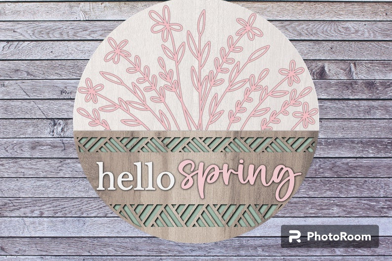 Door Hanger - Hello Spring